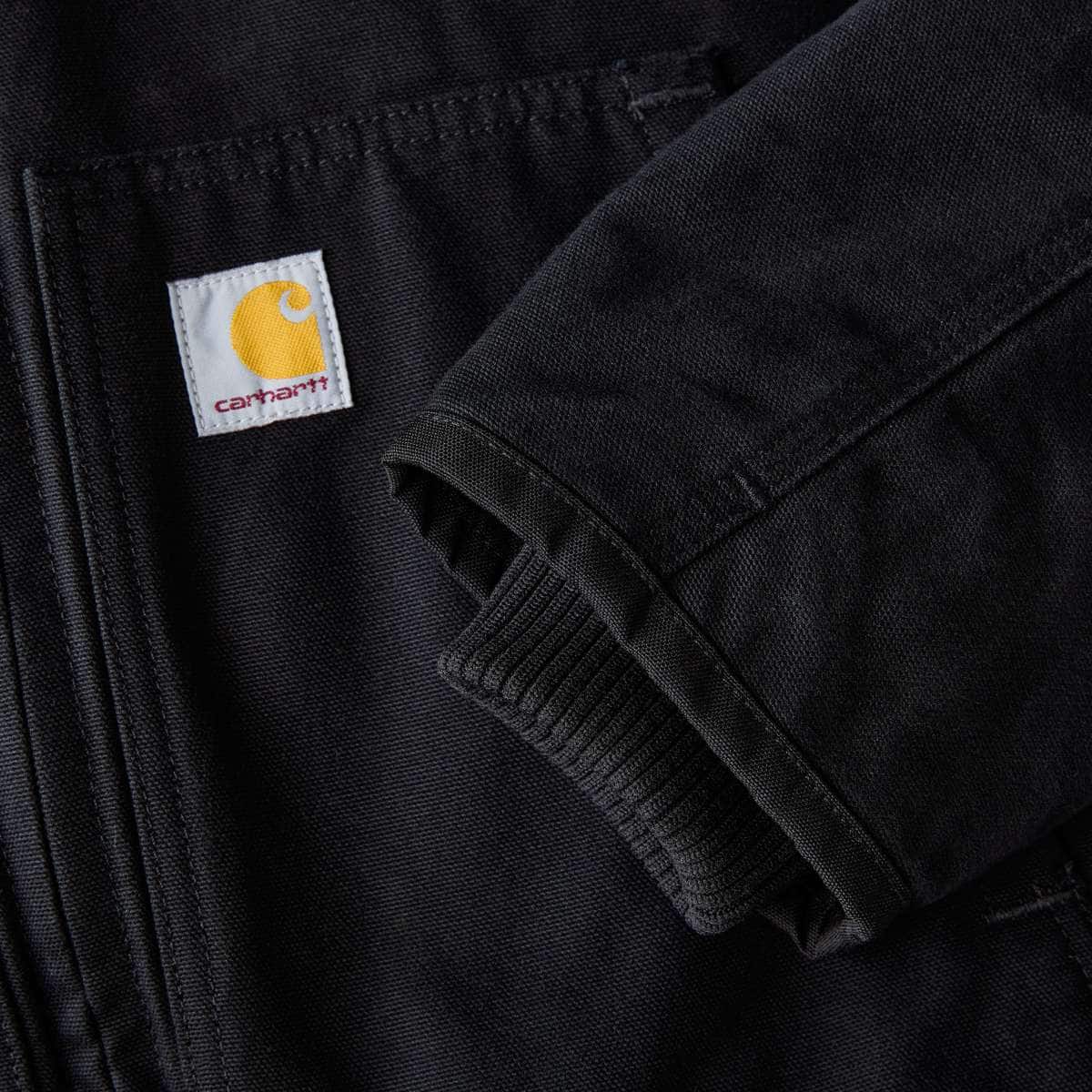 Carhartt Washed Duck Insulated Active Jac — BLK-Black, additional manufacturer view