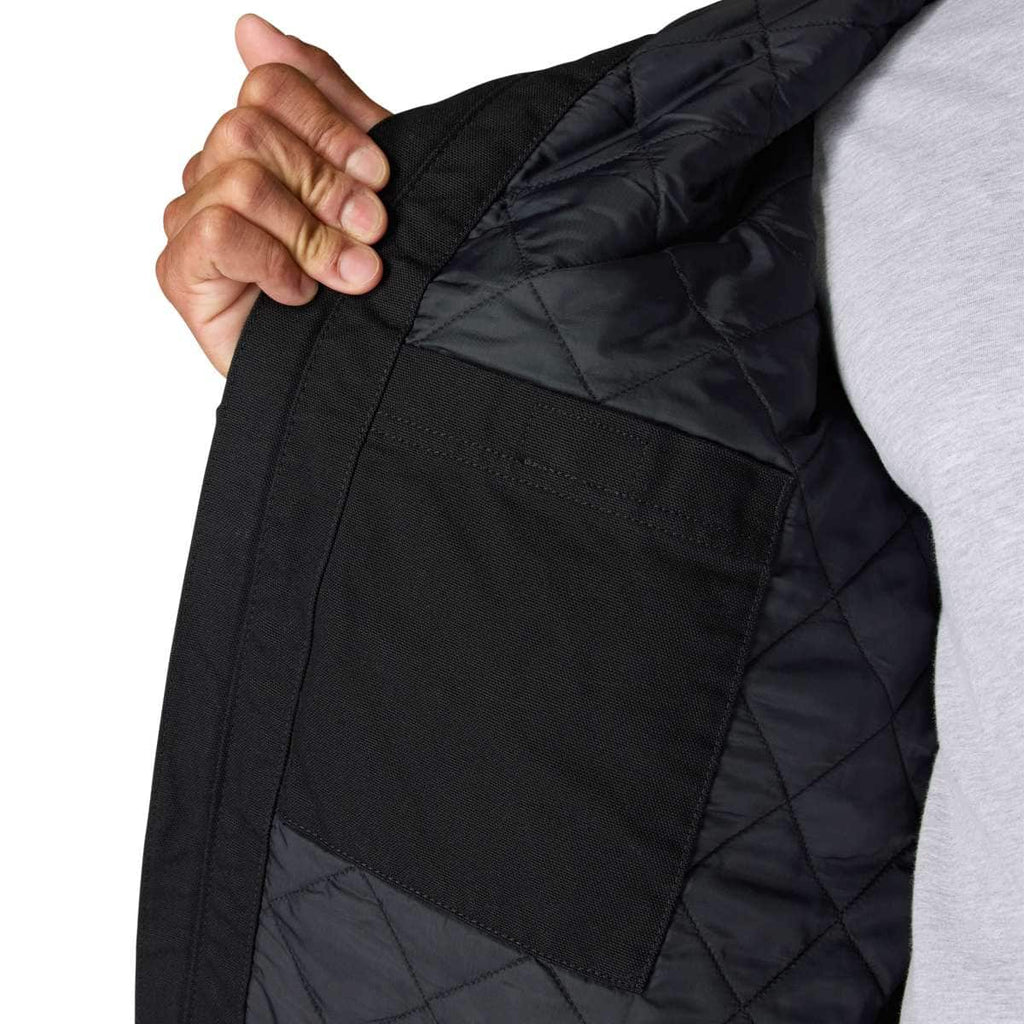 Carhartt Washed Duck Insulated Active Jac — BLK-Black, additional manufacturer view