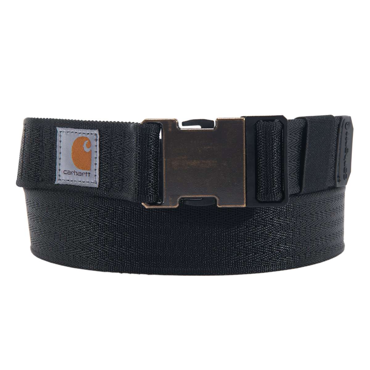 Carhartt Rugged Flex® Nylon Webbing Belt — Black, manufacturer product image