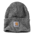 Carhartt Iconic A18 Watch Cap Beanie — 019-Black/White, manufacturer product photo
