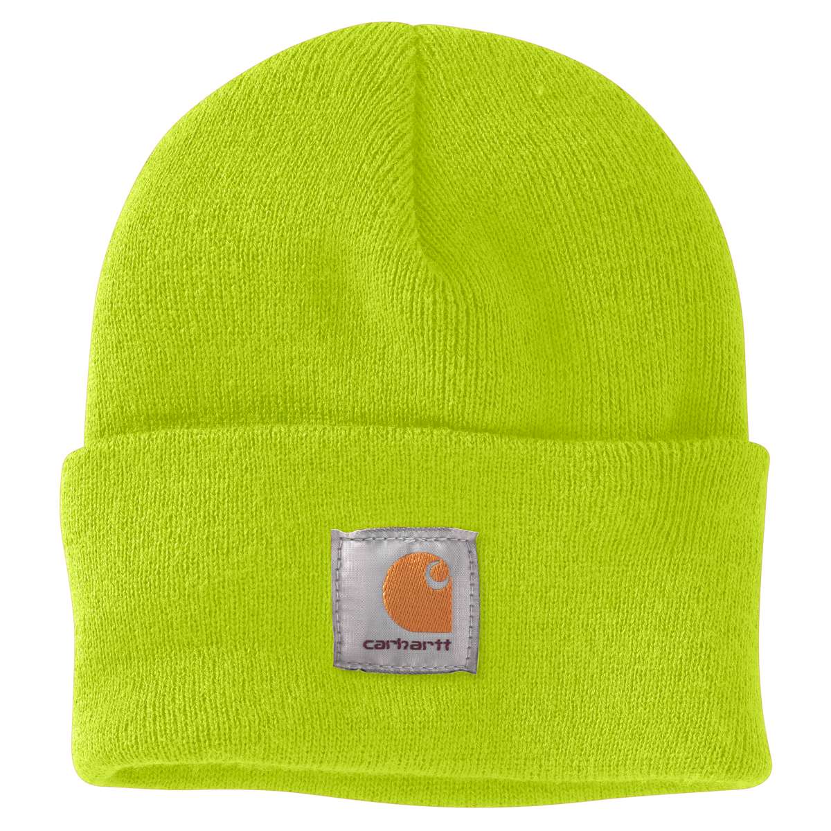 Carhartt Iconic A18 Watch Cap Beanie — BLM-Brite Lime, manufacturer product photo