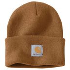 Carhartt Iconic A18 Watch Cap Beanie — BRN-Carhartt Brown, manufacturer product photo