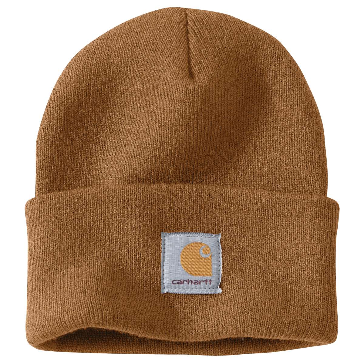Carhartt Iconic A18 Watch Cap Beanie — BRN-Carhartt Brown, manufacturer product photo