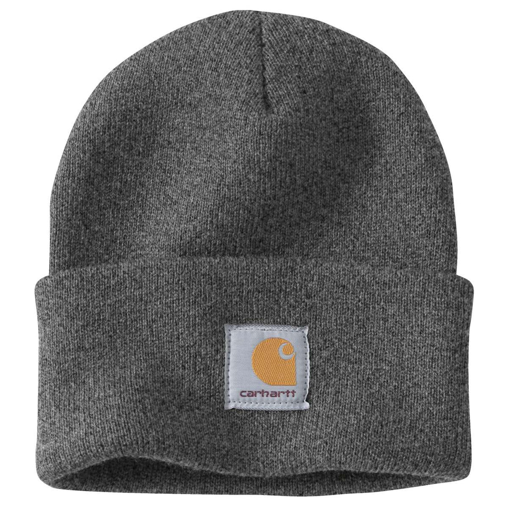 Carhartt Iconic A18 Watch Cap Beanie — CLH-Coal Heather, manufacturer product photo