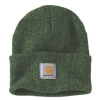 Carhartt Iconic A18 Watch Cap Beanie — GS3-Harvest Sage/Forestry Green Marl, manufacturer product photo