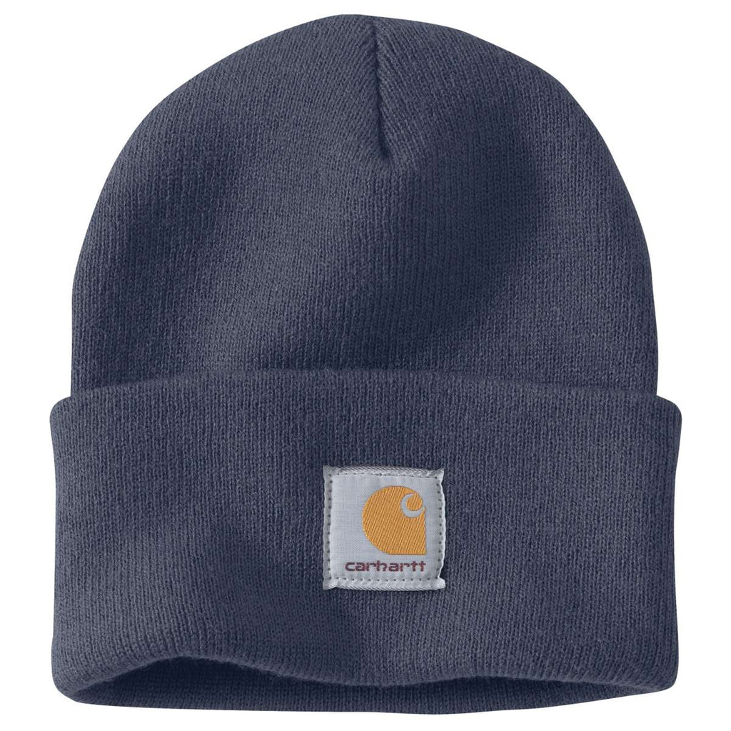 Carhartt Iconic A18 Watch Cap Beanie — HW4-Superstorm, manufacturer product photo