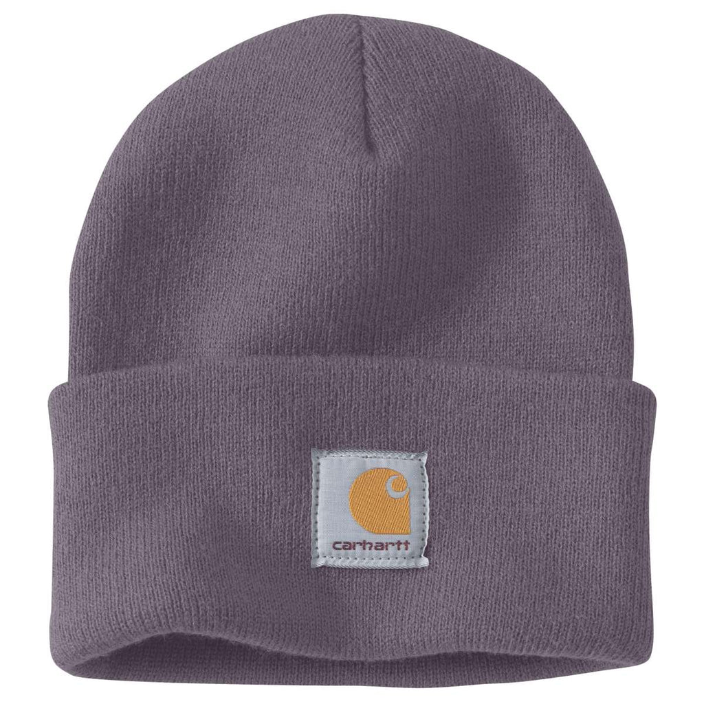 Carhartt Iconic A18 Watch Cap Beanie — VA3-Wood Violet, manufacturer product photo