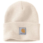 Carhartt Iconic A18 Watch Cap Beanie — WWH-Winter White, manufacturer product photo