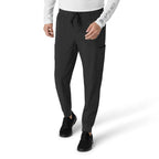 Carhartt Force Cross-Flex Men's Jogger Scrub Pant — Black, manufacturer product photo