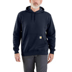 Carhartt Midweight Hooded Sweatshirt — 472-New Navy, manufacturer product photo