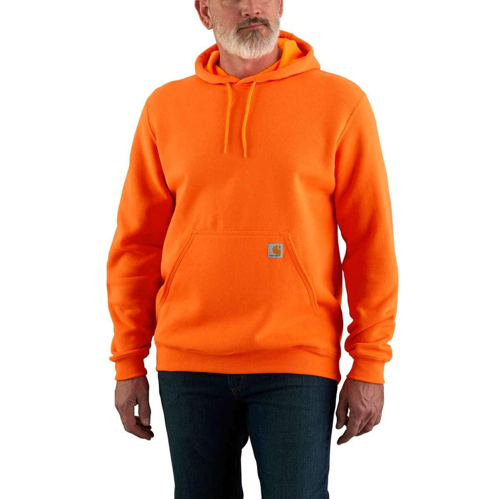 Carhartt Midweight Hooded Sweatshirt — BOG-Brite Orange, manufacturer product photo
