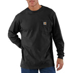 Carhartt Dearborn Loose LS T-Shirt — BLK-Black, manufacturer product image