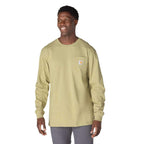 Carhartt Dearborn Loose LS T-Shirt — GR9-Faded Fatigue, manufacturer product image