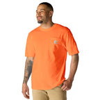 Carhartt Iconic K87 Pocket T-Shirt - Core Colors — Bright Orange - BOG, manufacturer product photo