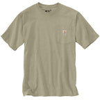 Carhartt Iconic K87 Pocket T-Shirt - Seasonal Colors — GR9- Faded Fatigue, manufacturer product photo