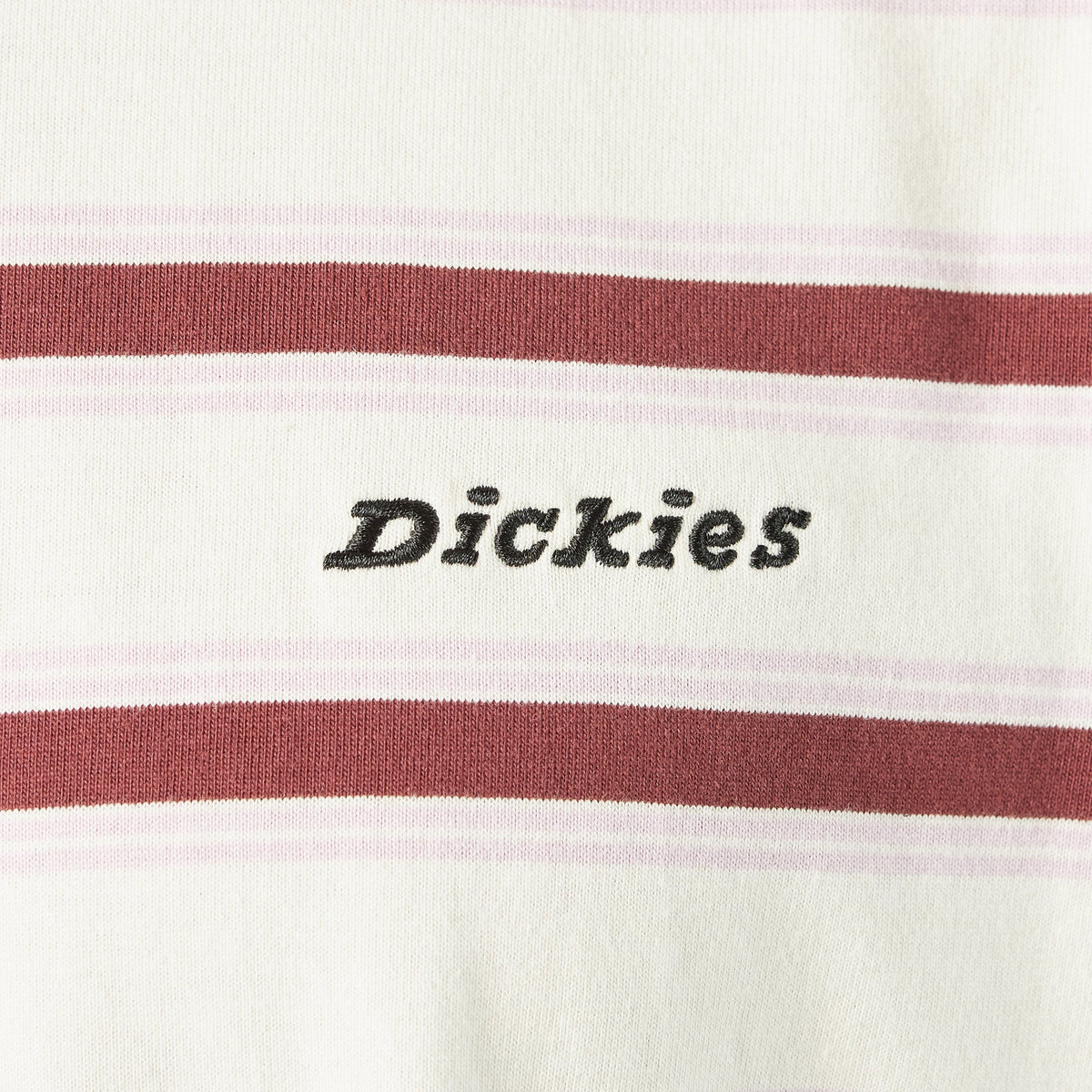 Dickies York Striped T-Shirt — Egret-C48, additional manufacturer view