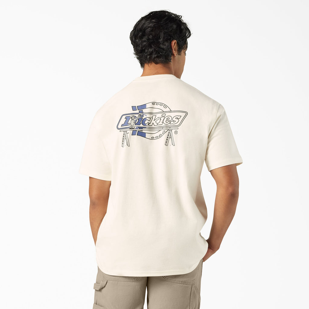 Dickies Statesville Graphic T-Shirt — Egret-C48, manufacturer product image