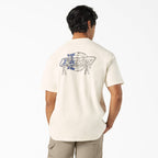Dickies Statesville Graphic T-Shirt — Egret-C48, manufacturer product image