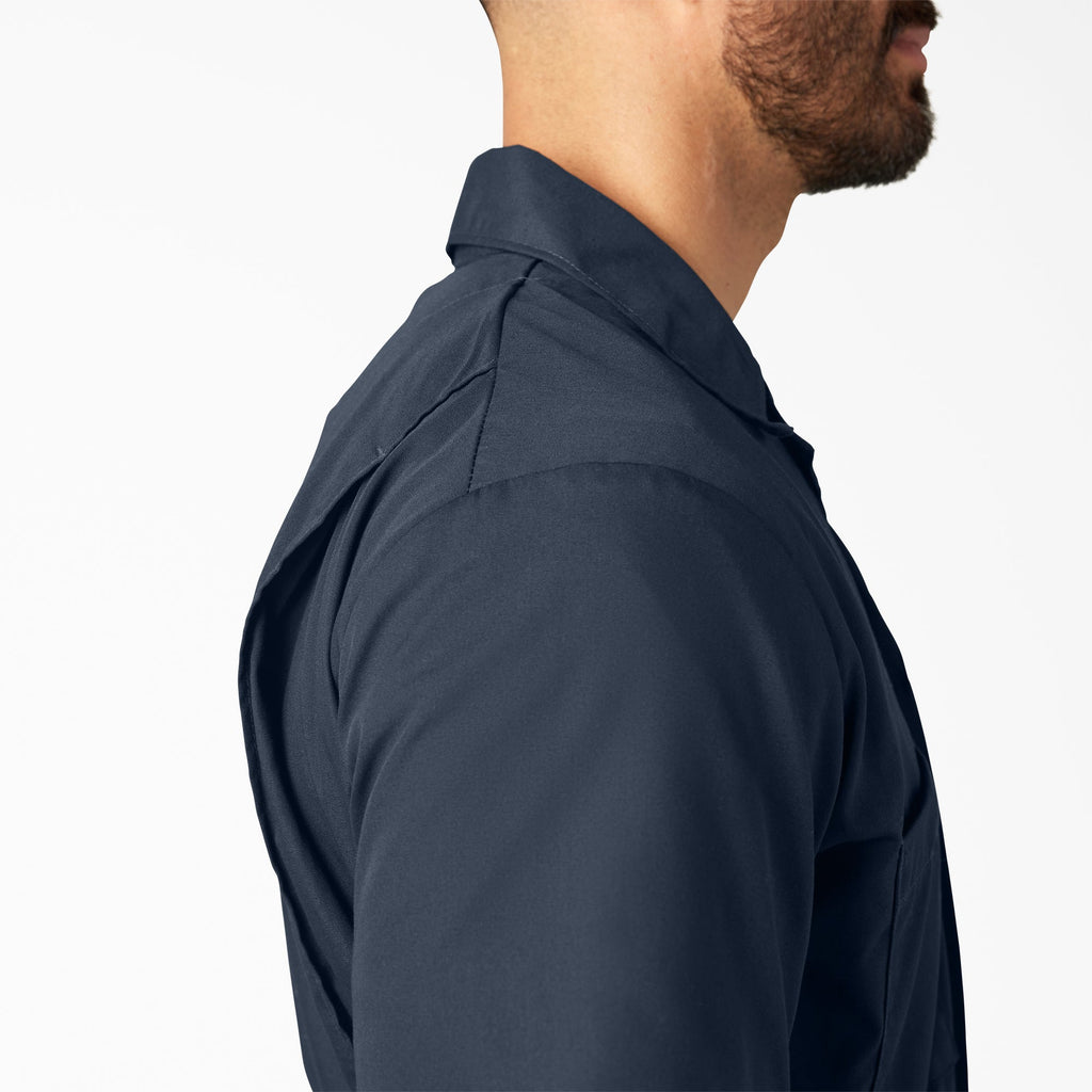 Dickies Short Sleeve Coveralls — Dark Navy, additional manufacturer view