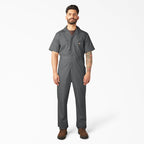 Dickies Short Sleeve Coveralls — Grey, manufacturer product image
