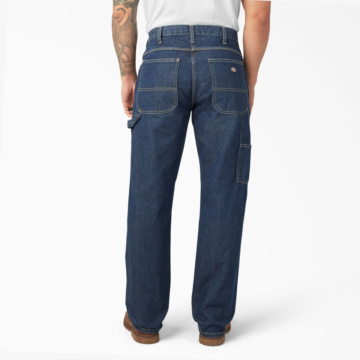 Dickies Relaxed Fit Carpenter Denim Jeans — Rinsed, additional manufacturer view