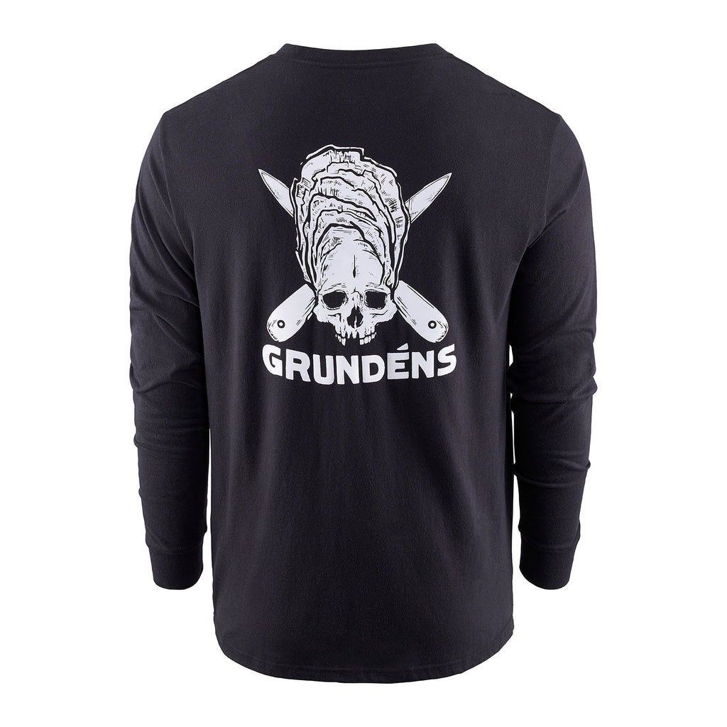 Grundens Zero Shucks LS T-Shirt — back
