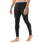 Indera Midweight Thermal  - Black — Black, bottom, manufacturer side view