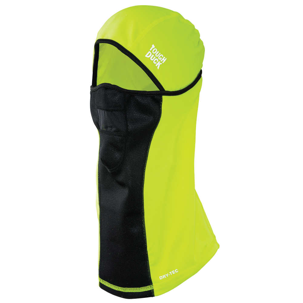Tough Duck Technical Balaclava — Fluorescent Green, manufacturer product image