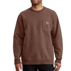 Carhartt Relaxed Fit Midweight Garment Dye French Terry Crewneck Pocket Sweatshirt