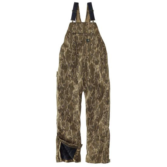 Carhartt Rugged Flex Duck Loose Fit Insulated Camo Bib Overall