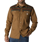 Carhartt Montana Rugged Flex™ Relaxed Fit Corduroy Long-Sleeve Shirt