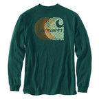 Carhartt Relaxed Fit Heavyweight Long-Sleeve Pocket C Graphic T-Shirt