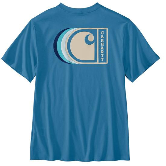 Relaxed Fit Lightweight Short-Sleeve C Graphic T-Shirt