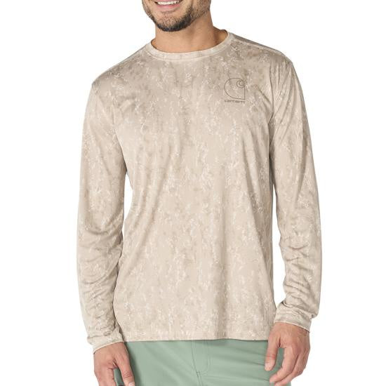 Carhartt Force® Sun Defender™ Relaxed Print Long Sleeve T-Shirt
