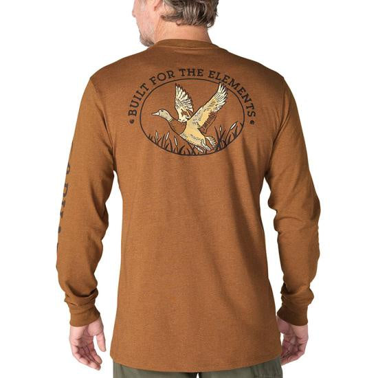 Carhartt Irvine Relaxed Duck Badge Long-Sleeve T-Shirt