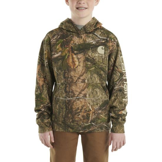Carhartt Kids Long-Sleeve Camo Graphic Sweatshirt
