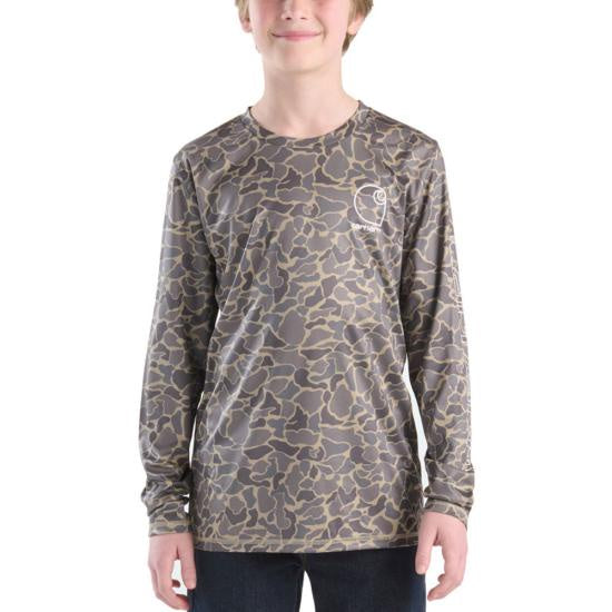 Carhartt Kids Boys Force Sun Defender™ Long-Sleeve Camo T-Shirt