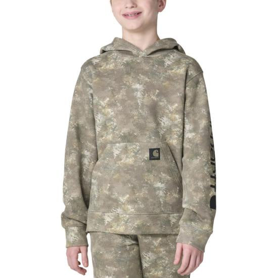 Carhartt Long-Sleeve Faded Camo Sweatshirt
