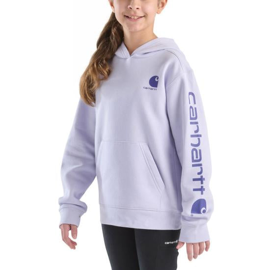 Carhartt Kids Girls Long-Sleeve Graphic Sweatshirt