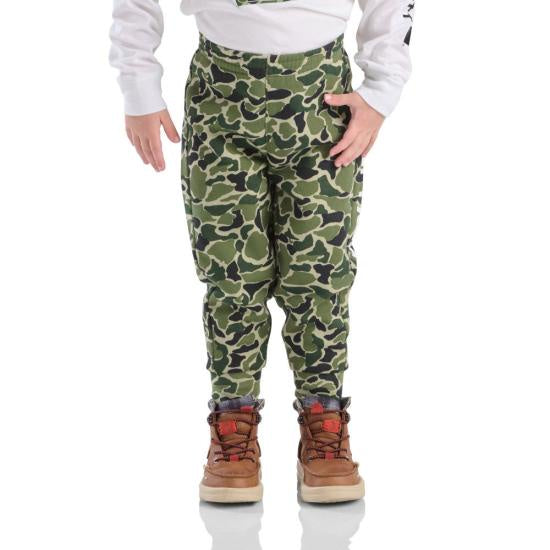 Carhartt Kids Boys Fleece Camo Logo Sweatpant (Infant/Toddler)