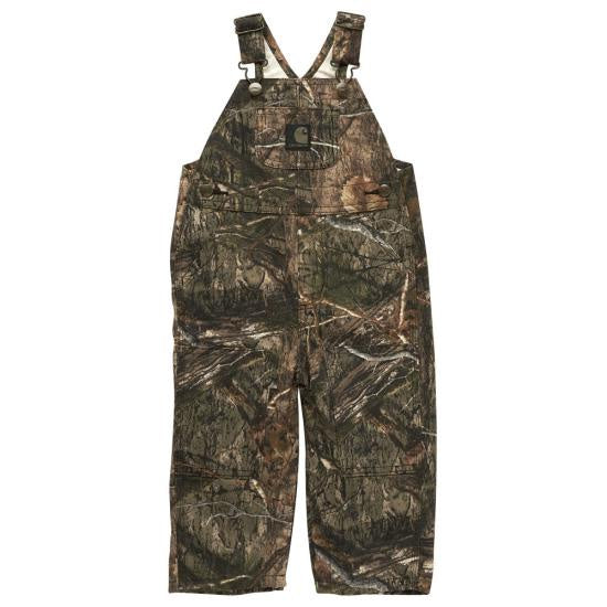 Carhartt Kids Loose Fit Canvas Camo Bib Overall