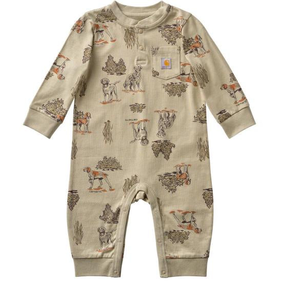Carhartt Long-Sleeve Dog Print Coverall